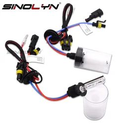 Sinolyn-Xenon HID H7 H11 H1 9005 9006 H3 para proyector, lente de Faro, luz antiniebla, accesorios de coche, Tuning 4300K 6000K 8000K 12V 35W