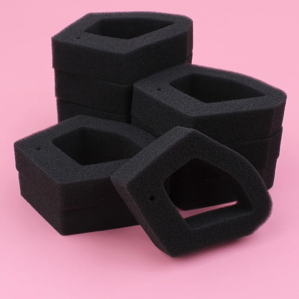 10pcs/lot Air Filter Element For Honda GX35 GX35NT HHT35S Trimmer Brush Cutter Lawn Mower Small Engine Motor Part