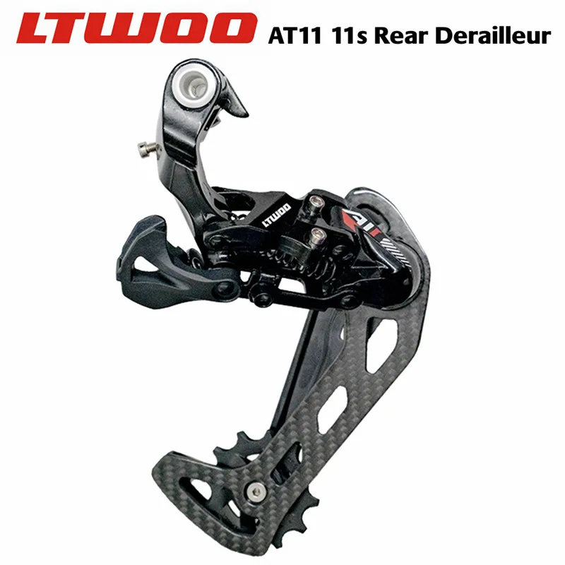 NEW LTWOO Bike AT11 Speed Trigger Shifter + Carbon Fibre Rear Derailleur Kits 52T for M8000 M7000 SHIMANO MTB Bicycle AT11