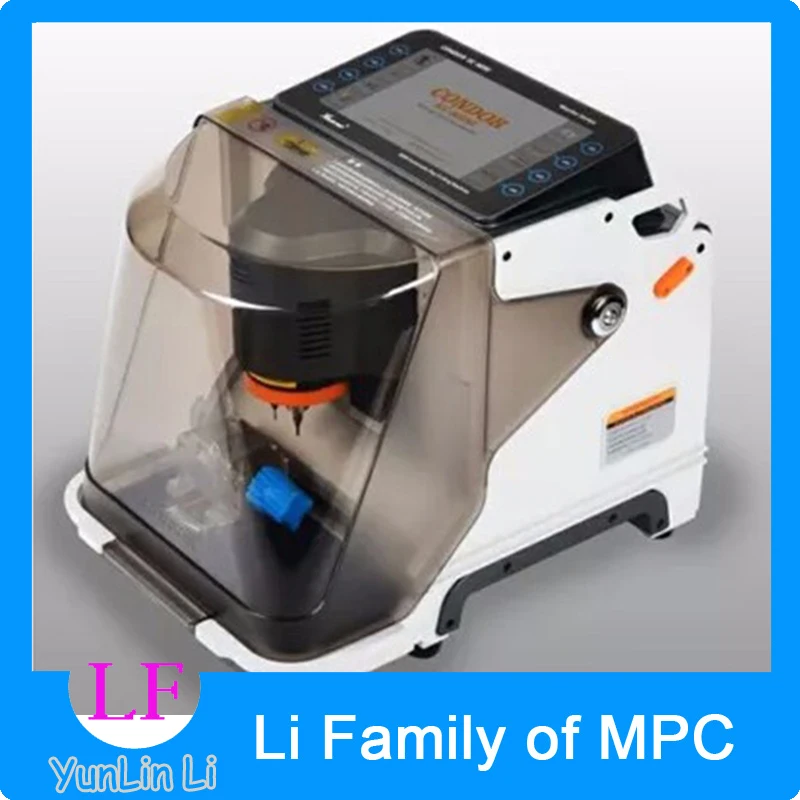 Multi-Languages Key Duplicate Machine Mini Master Auto Key Cutting Machine Mini Key Copy Machine XC-007