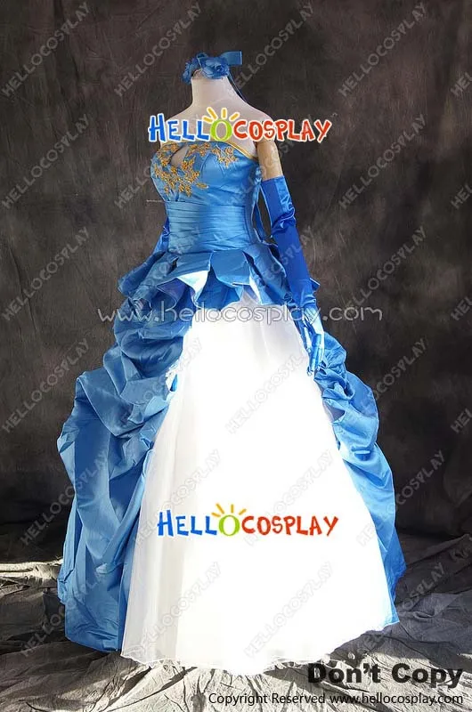 65% Cotton + 35% Polyester Số Phận Ở Lại Đêm Cosplay Saber Lily Dạ Hội Trang Phục H008