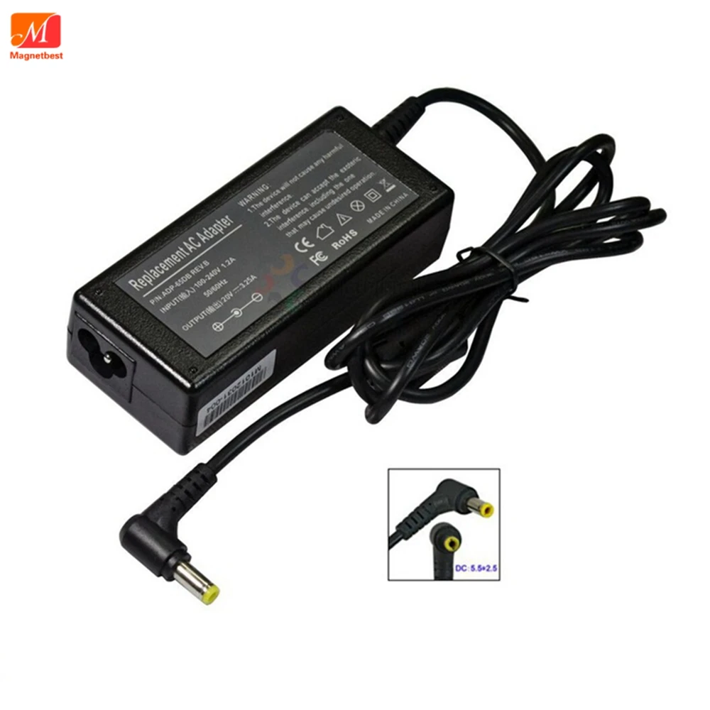 ACアダプター充電器,20v 3.25a dcアダプター,aoco/philps 276e8v用