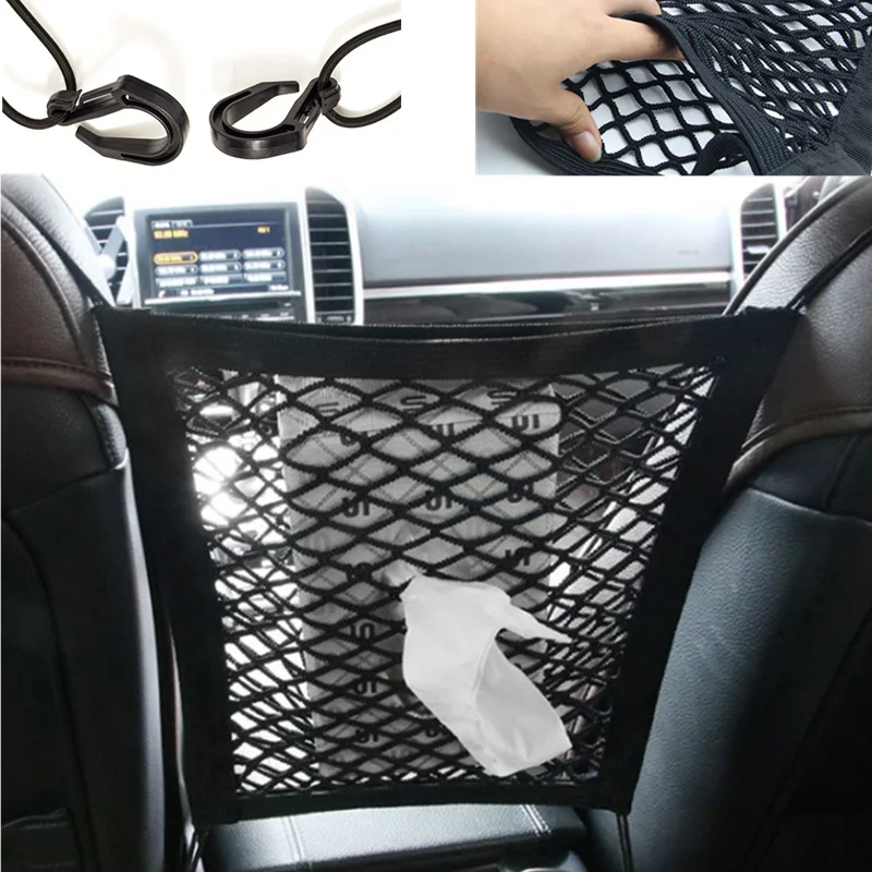 

Car Organizer Net Storage Car Seat Back Stowing mesh Accessories For BMW 1 2 3 4 5 6 7 Series X1 X3 X4 X5 X6 E60 E90 F07 F09 F10