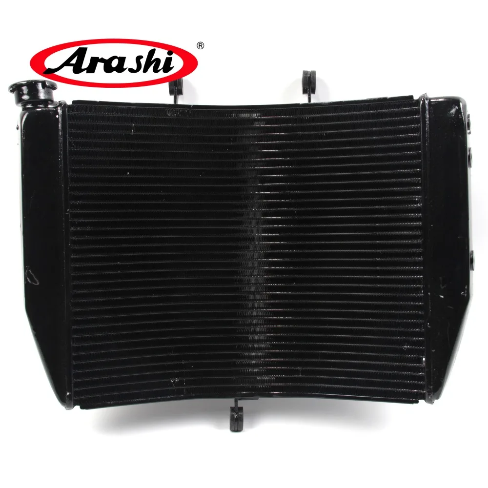 Arashi para kawasaki ZX-6R 07-08 zx6r zx 6r radiador cooler peças de refrigeração da motocicleta alumínio refrigeração água do motor