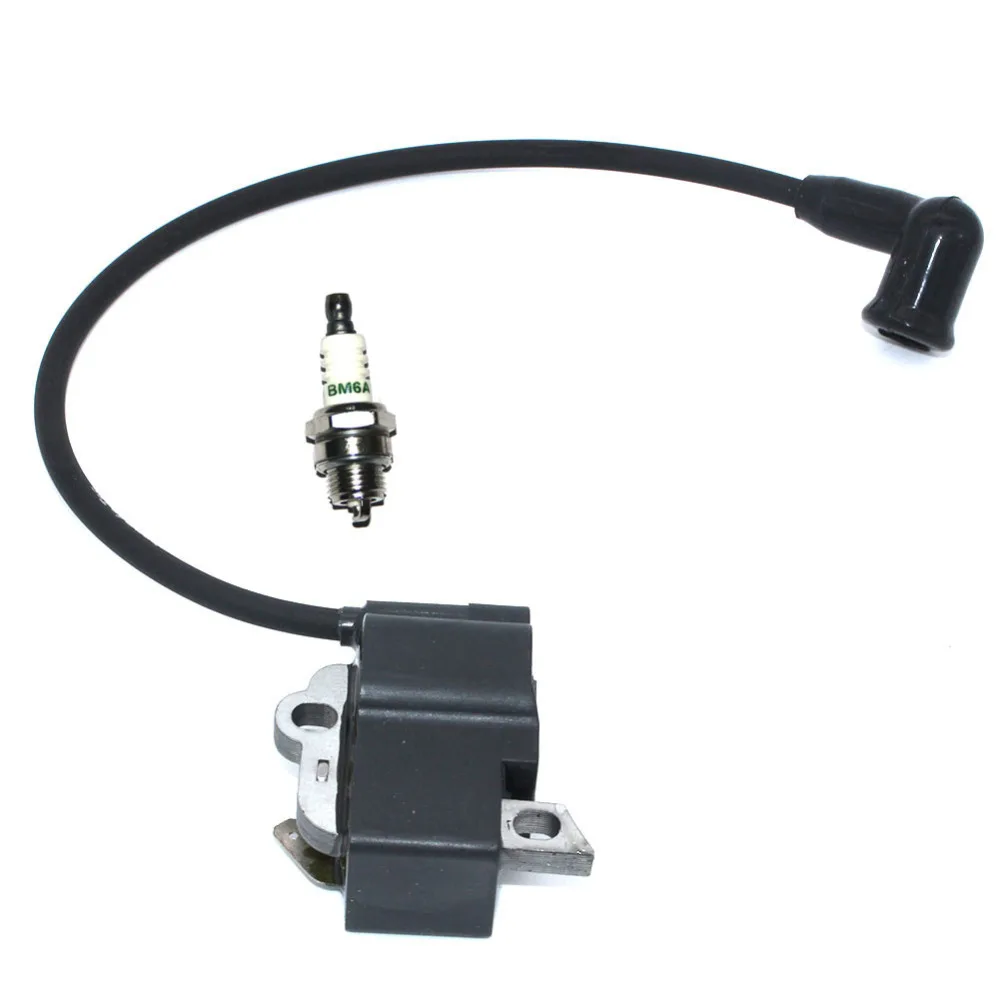 Ignition Coil Module With Spark Plug BM6A For Stihl MS311 MS391 MS311Z MS391 2-Mix MS391Z Chainsaws Parts#1140 400 1303