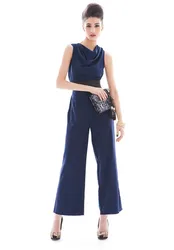 Ladies Fashion Jumpsuit Women Elegant sleeveless Rompers Women Jumpsuit