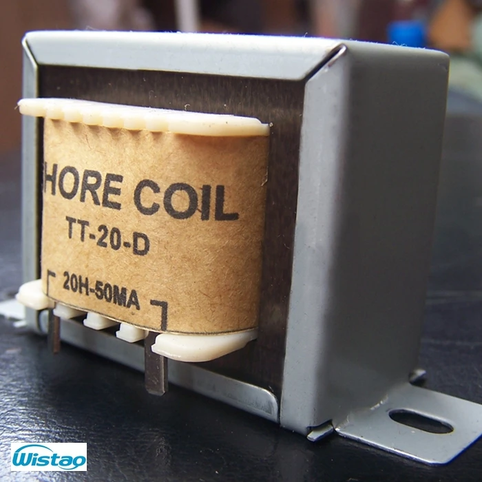 Tube Amp Choke Coil 20H 50mA Japanes Z11 Annealed Silicon Steel Sheets Amplifier Filter Audio HIFI DIY