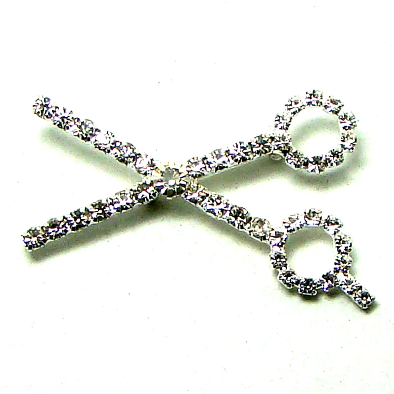 

Designer Custom made gift rhinestone scissors gallery fashion pin brooch hair salon jewelry accessories 6pcs x