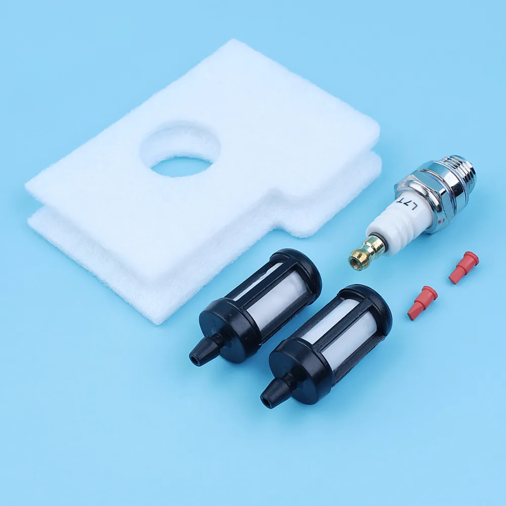 Gas Fuel Tank Vent Air Filter Spark Plug Candle Service Kit For Stihl 018 MS180 019T MS190T MS191T 017 MS170 MS180C MS170C Saw