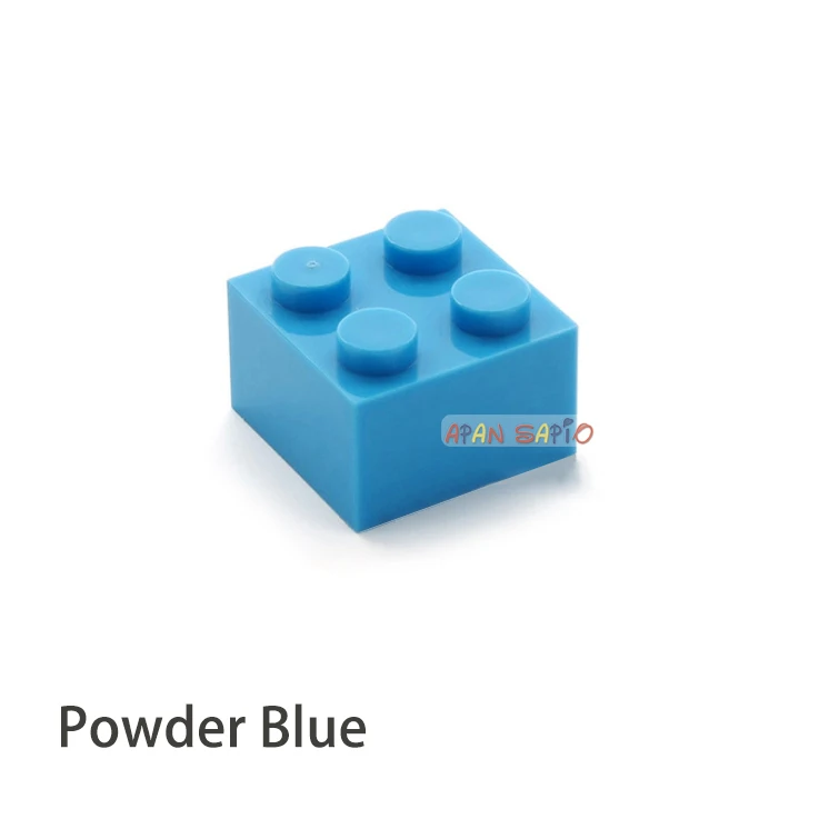 60 stücke DIY Bausteine Dicke Zahlen Bricks 2x2 Punkte Pädagogisches Kreative Größe Kompatibel Mit 3003 Kunststoff Spielzeug für Kinder