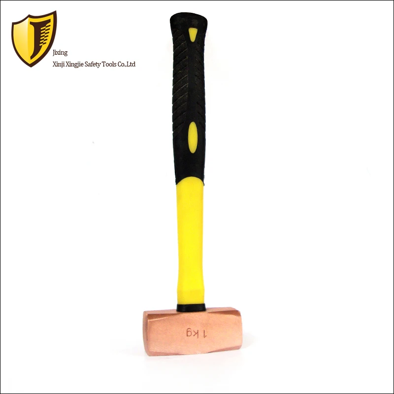 1kg,Red Copper German octagonal hammer , Explosion-proof hammer