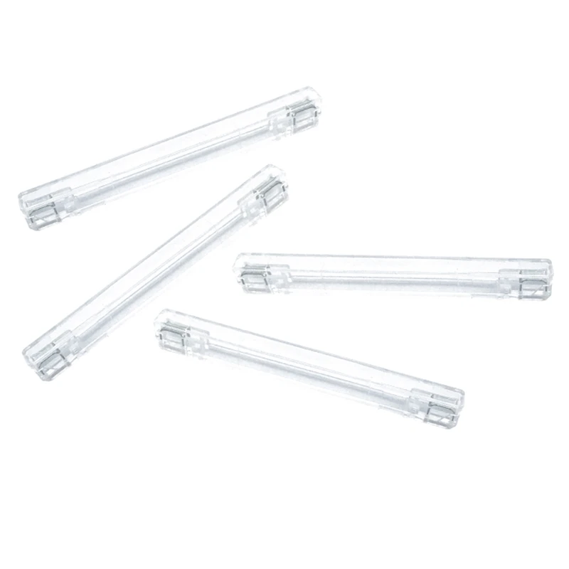 100 PCS FTTH tubo di protezione trasparente strizzacervelli di calore di plastica cavo in fibra ottica scatola di protezione per trasporto di goccia piazza spedizione gratuita