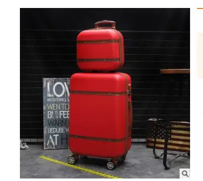 20 Inch ABS Spinner suitcase trolley luggage bag Rolling Suitcase women  travel Luggage suitcases 24 Inch Wheeled Suitcase sets