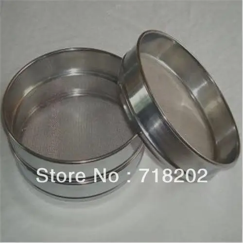 

25cm*5cm stainless steel test sieve/ standard test sieve/ laboratory sieve(220 /250/270/300/325/400/500/600 mesh) -1pc/lot