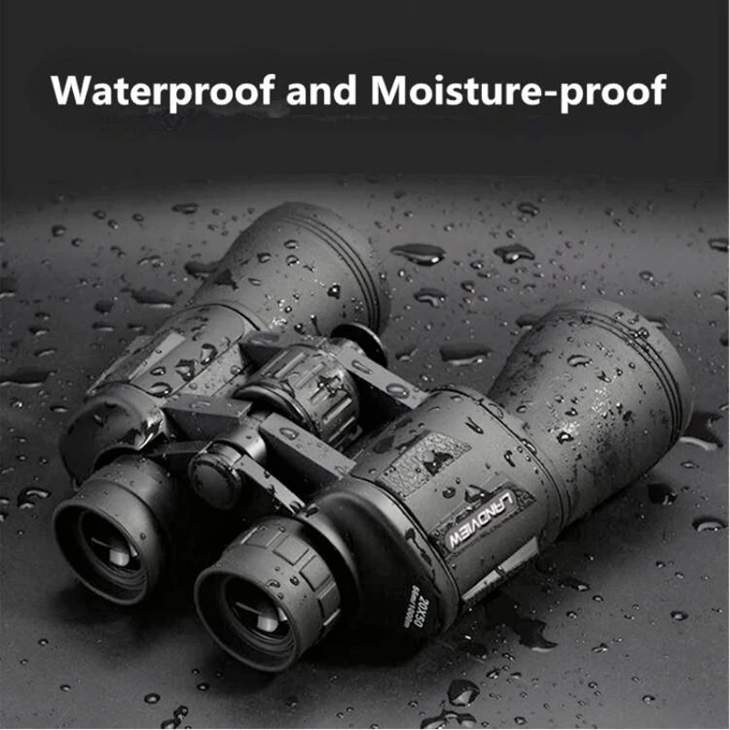 Caza 20X50 Powerful Binoculars HD Russian Military Professional Telescope Quality Big Eyepiece Spyglass Hunting Lll Night Vision