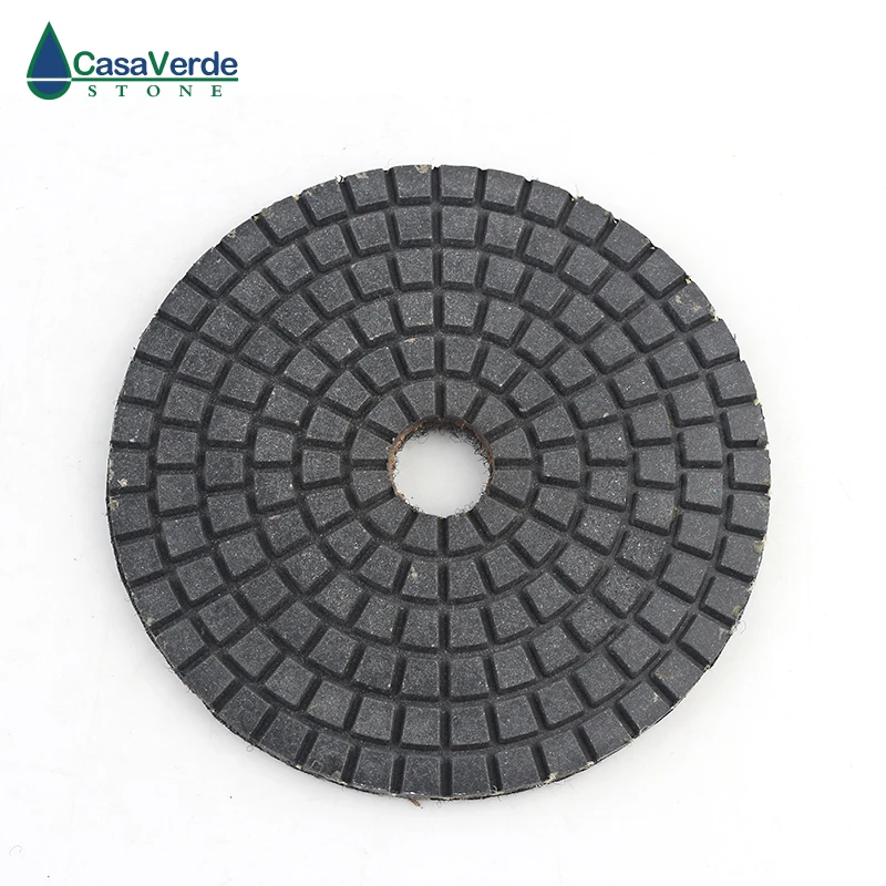 Miễn Phí Vận Chuyển Dc-bbff03 5 Inch Đen Đệm Đánh Bóng 125Mm Ướt Để Đánh Bóng Đá Hoa Cương Và Đá Cẩm Thạch