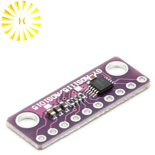 I2C ADS1115 16 Bit ADC 4 channel Module with Programmable Gain Amplifier 2.0V to 5.5V Connector