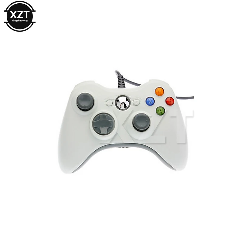 Newest Hot USB Wired Joypad Gamepad For Wired Controller Black White For PC Game Joystick Not for XBOX