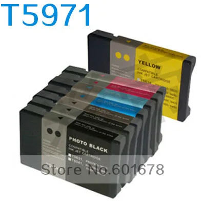 

Refillable Ink T5971 /T5979 (2sets/lot) Compatible for Epson 7890/9908/7908/9710/9700/7710/7700/9910/9900/7910/7900 printers