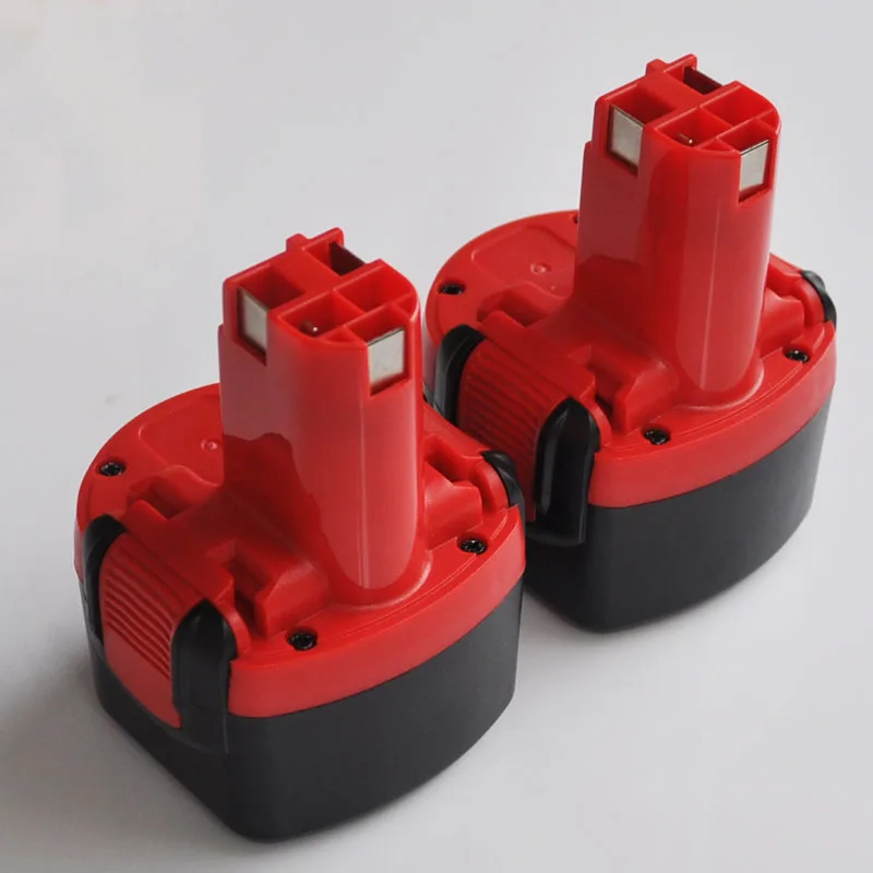 US 1-2PCS 3.0Ah 9.6V Ni-MH Rechargeable battery cell for BOSCH cordless Electric drill screwdriver BAT001, BAT048, BAT049