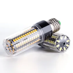 Aluminum LED Corn Light E27 Lamp E14 LED Bulb 5736 SMD 28 40 72 108 132 156 189 LEDs Candle Bulb 220V High lumen Lighting 110V