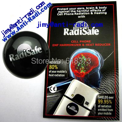 Mobile Phone Anti Radiation Stickers | RadiSafe 3G | 4G | 5G EMR-F-P Protection 10pcs/lot free shppin