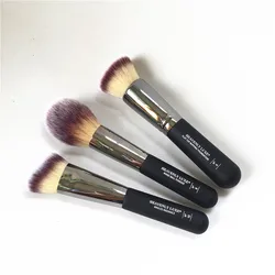 Heavenly Flat Top Buffing Foundation 6 / Wand Ball Powder 8 / Angled Radiance Contour Brush 10 - Beauty Makeup Blender Tools