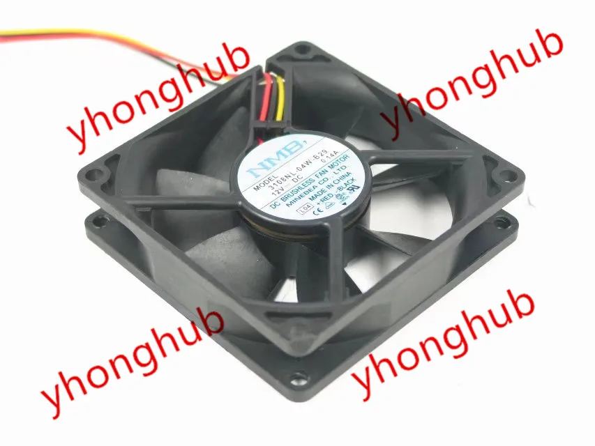 

NMB-MAT 3108NL-04W-B29 L04 DC 12V 0.14A 80x80x20mm Server Cooling Fan