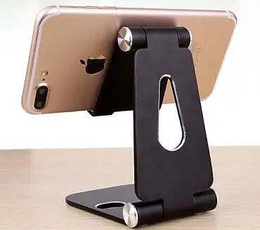 Foldable Aluminium Alloy Desk Mount Mobile Phone Holder Table Tablet Stand For Galaxy Note 20 Ultra S21 Plus S20 FE A52 A72 M51