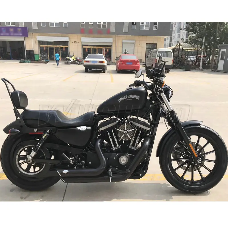 Detachable Sissy Bar For Harley Sportster Low XL 883 883R 883L XL883 1200 XL1200 Nightster Custom Passenger Backrest Cushion Pad image 3