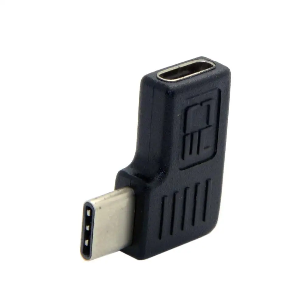 Adapter For Galaxy Cablecc Male To Female 90d Right A Left Angled Usb 3.1 S8 Plus