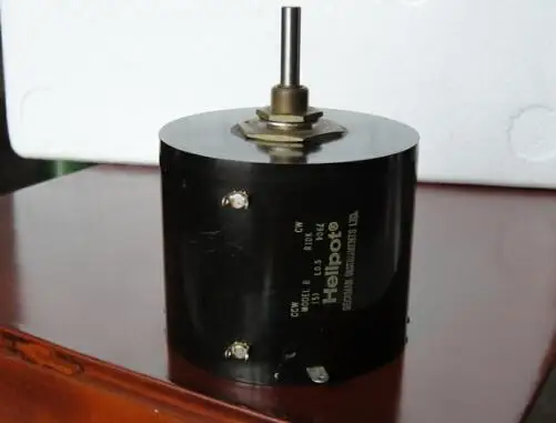 [YK]original Helipot military-grade R10K precision multi-turn potentiometer 15 turns  38MM round shaft switch