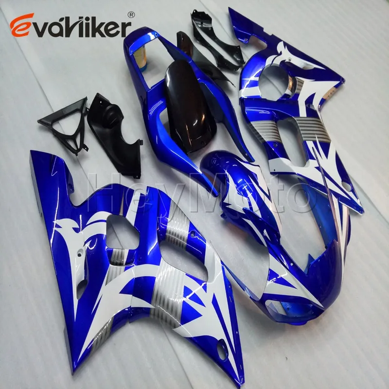 motorcycle Fairing hull for YZFR6 1998 1999 2000 2001 2002 red white black YZF R6 98 99 00 01 02 ABS plastic panels kit H3