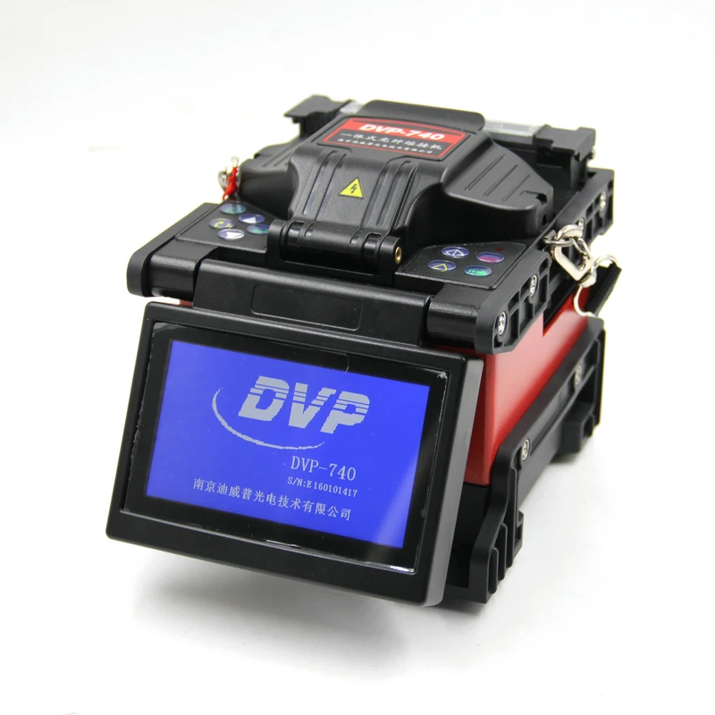 DVP Fusion splicing machine DVP 740 Fiber Optic Fusion Splicer DVP-740 FTTH Optical Fiber ARC Fusion Splicer English menu BY DHL