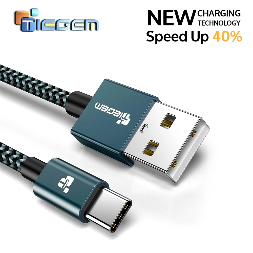 Tiegem usb c cable type c cable Fast Charging Data Cord Charger usb cable c For Samsung s21 s20 A51 xiaomi mi 10 redmi note 9s 8