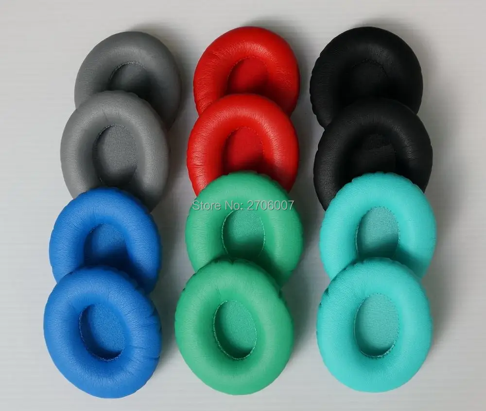 Orejeras de mantenimiento reemplazables para Beats By Dr Dre Solo 1,0 Solo1.0 Solo HD, auriculares azules (almohadillas para los oídos/cojín), calidad no destructiva