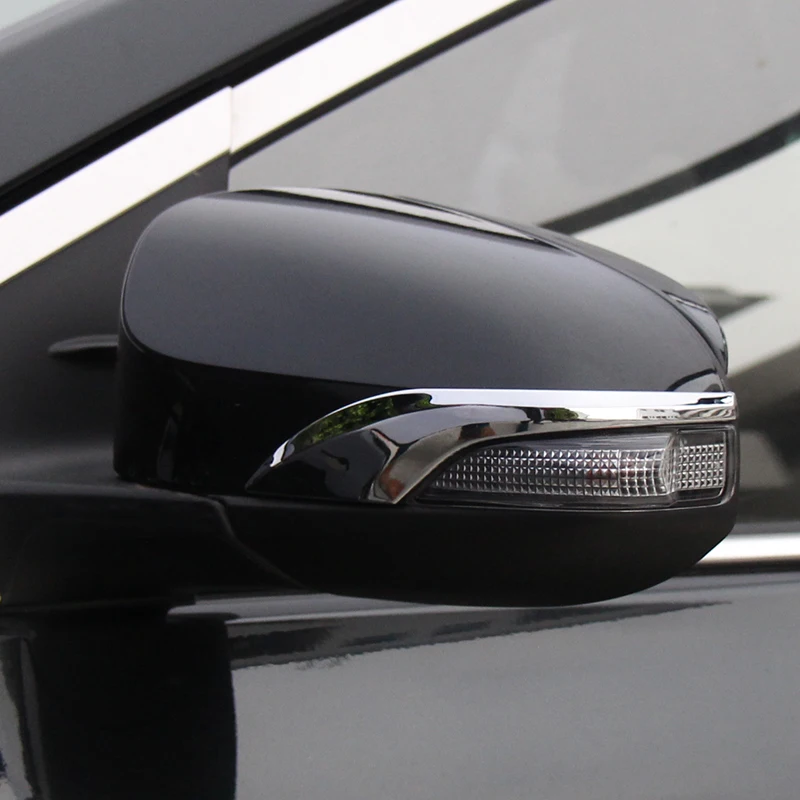 

For Toyota Avalon 2013 2014 2015 2016 ABS Chrome Car Rearview mirror decoration strip Cover Trim car styling accessories 2pcs