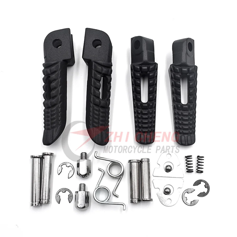 

Motorcycle Front Rear Footrests Foot pegs For Suzuki GSR400 GSR600 GSXR600 GSXR750 GSXR1000 GSX1300R GSXR1300 B-king Hayabusa