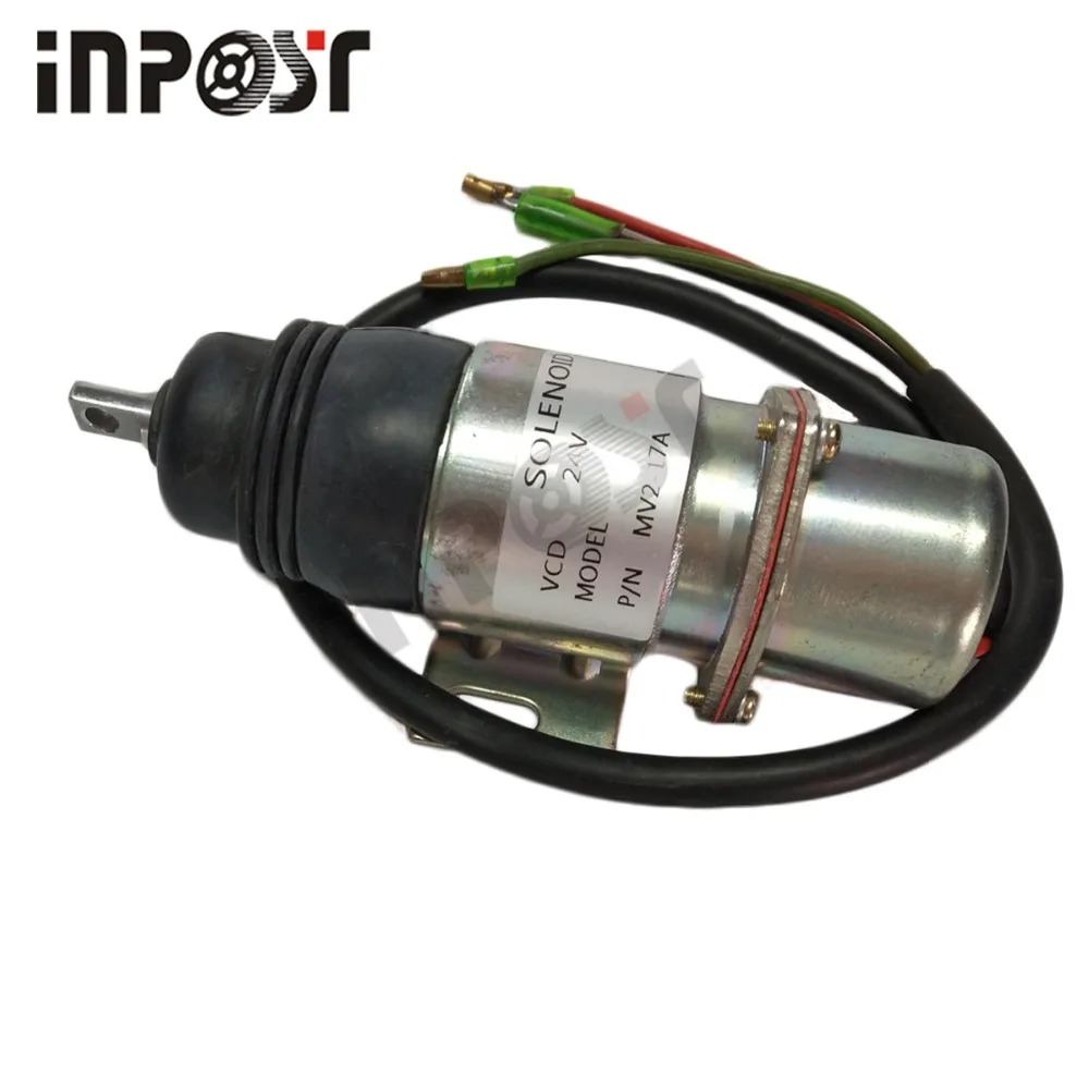 New Stop solenoid 24V 1-81910-0520 for Isuzu Engine