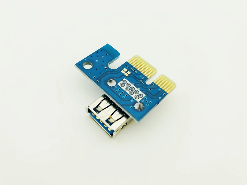 HighSpeed USB3.0 Port PCI-E1X PCIe PCI Express 1x Extender Riser Card Adapter For Mining