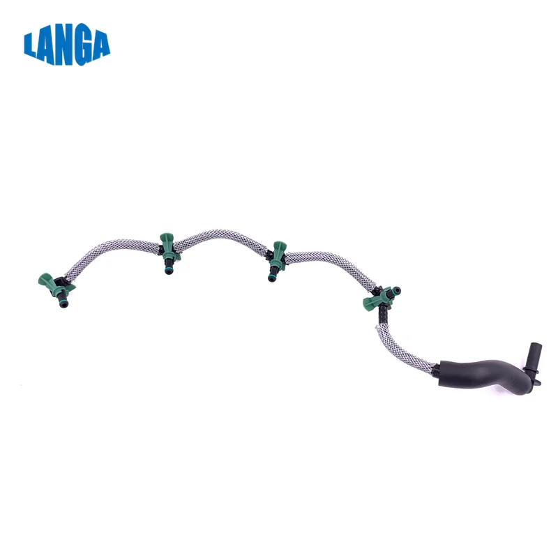 1574JK 9660777980 Fits for Peugeot Citroen 1.4 1.6 HDI Fuel return Line Hose Pipe Injector Hose Leak line