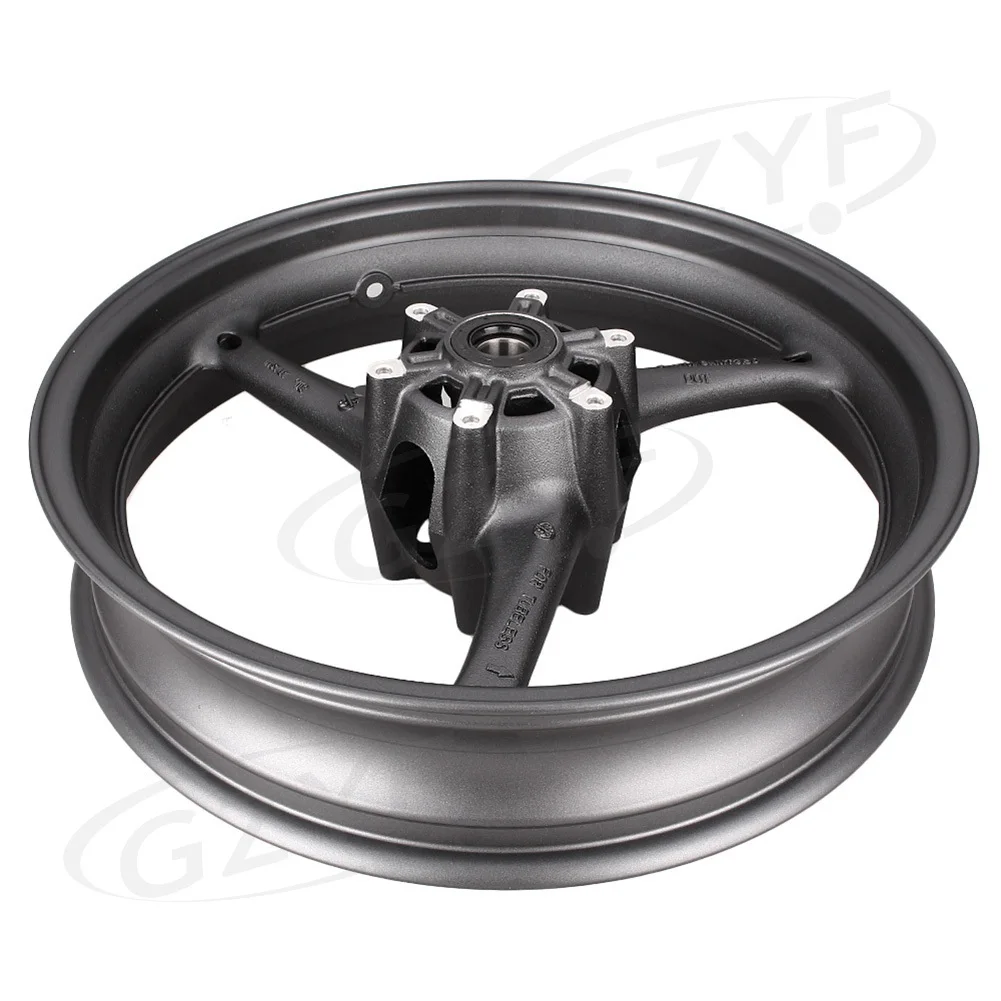 Motorcycle Front Wheel Rim For Suzuki GSXR 600/750 2008 2009 2010 & For GSXR 1000 2009-2016 Matte Black Alloy