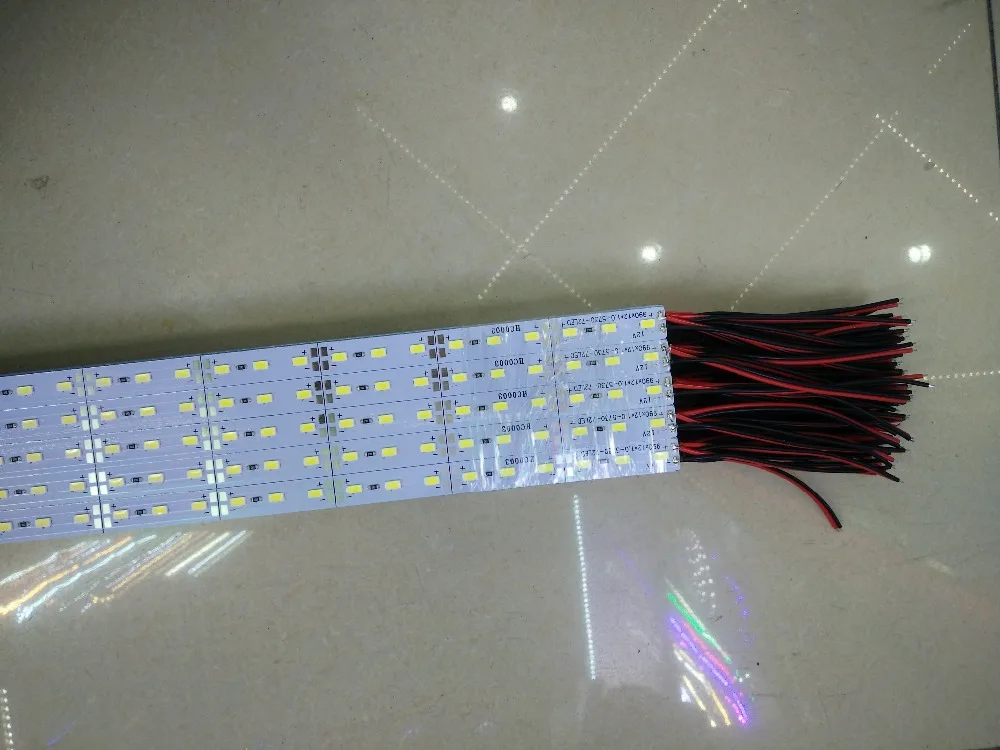 10pcs*50cm Factory Wholesale DC12V 36 SMD 5630 LED Hard Rigid LED Strip Bar Light,supper bright for decoration Showcase