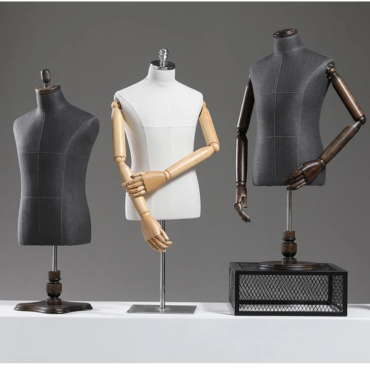 

Hot Sale!! Best Quality Men Display Mannequin Fabric Dressmaking Model Hot Sale