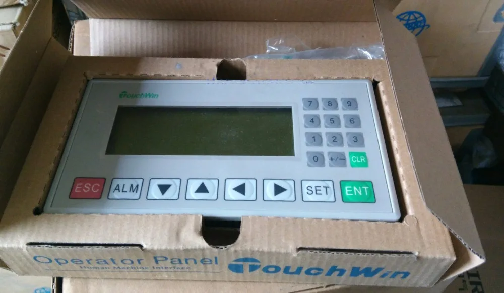 XINJE-Panel de operación Touchwin de OP320-A, Panel STN LCD, un solo color, 20 teclas, nuevo, en caja