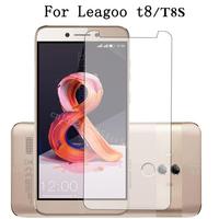 Leagoo T8s Tempered Glass 5.5'' Leagoo T8s Screen Protector Film 9H 2.5D Ultra-thin Anti-scratch Protective Film For Leagoo T8