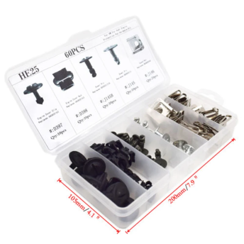 60 Engine Protection Pan Hardware Kit Pin Clip Nut For Audi A4 S4 For VW Passat