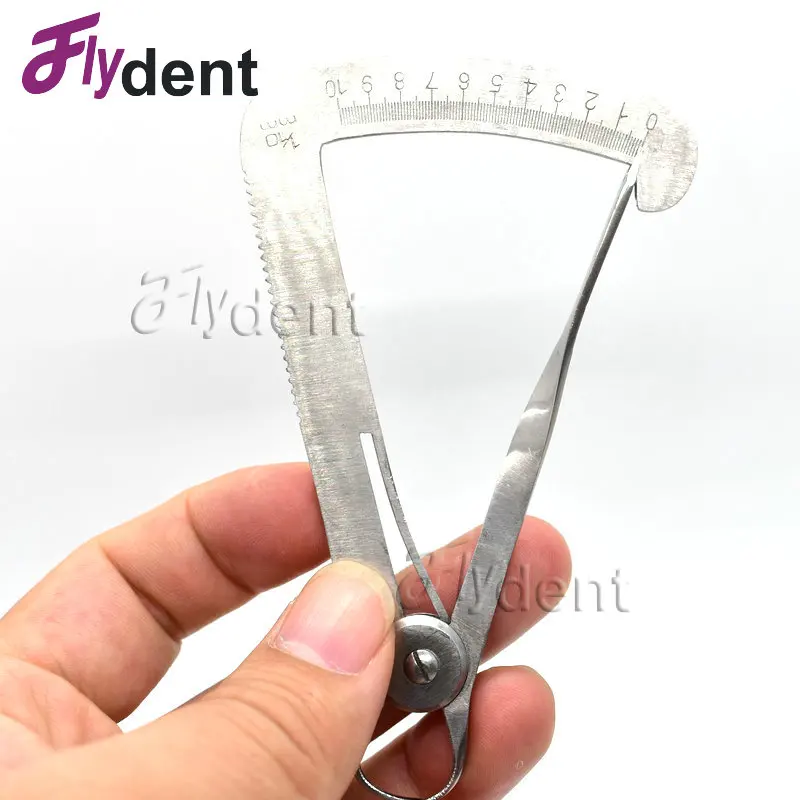 Calibre dental caliper dentista ferramentas pinça dental para metal/cera ferramenta de laboratório dental