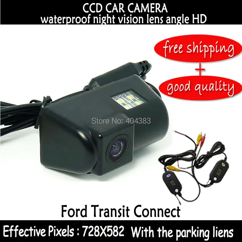 

Parking Assistance wired wireless Car RearView Reverse Camera with LED sony ccd with the parking lines for FORD TRANSIT CONNECT