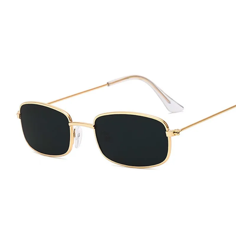 Cute Sexy Rectangle Sunglasses Woman Retro Small Black Red Pink Cateye Sun Glasses Female Vintage Shades For Woman